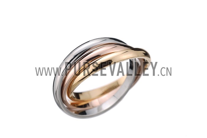 Cartier Trinity 3 Gold Ring 2165-181