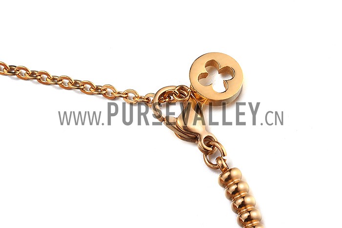 Van Cleef Perlee Clover Gold Bracelet