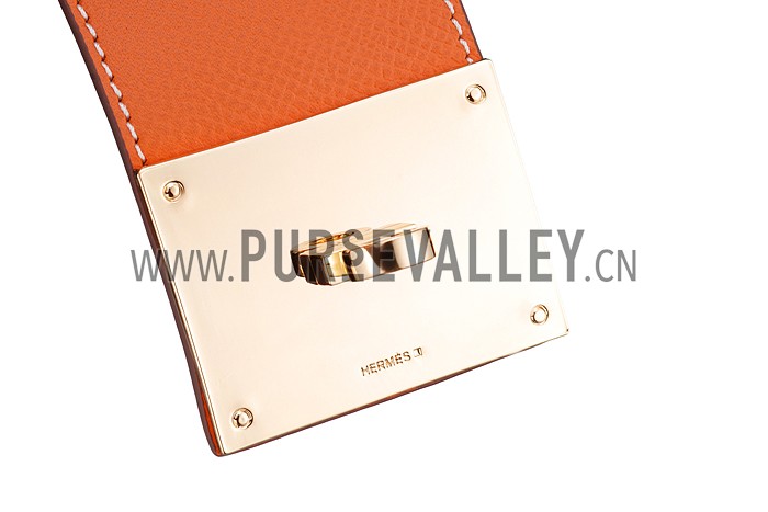 Hermes Kelly Dog Extreme Bracelet Orange