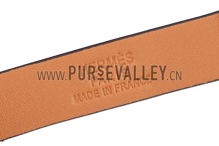 Hermes Micro Rivale Bracelet Blue