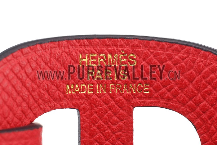 Hermes Iona Bracelet Red 700593