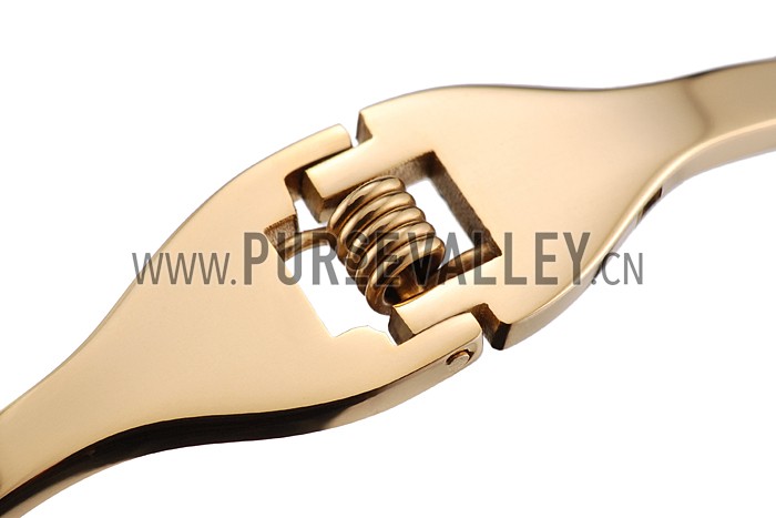 Van Cleef Alhambra White Mother-Of-Pearl Gold Bracelet 700584