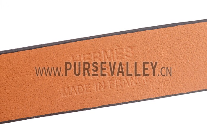 Hermes Micro Kelly Gold Hardware Bracelet Blue