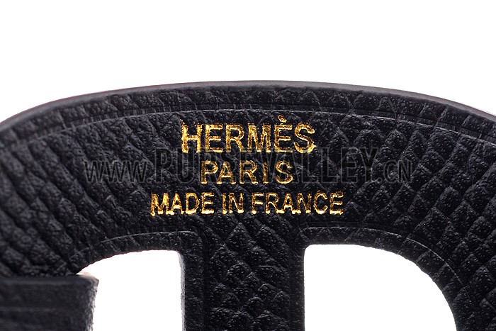 Hermes Iona Bracelet Black 700591