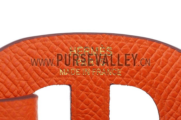 Hermes Iona Bracelet Orange 700594