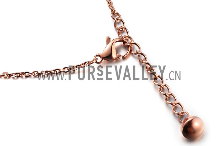 Van Cleef Sweet Alhambra Butterfly Rose Gold Bracelet