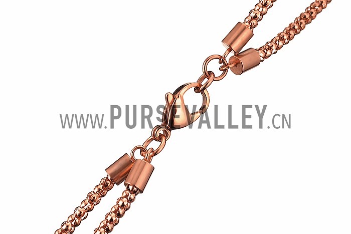 Bvlgari Rose Gold Mediterranean Necklace