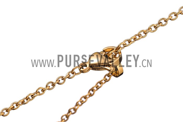 Bvlgari B Zero1 Diamonds Gold Necklaces
