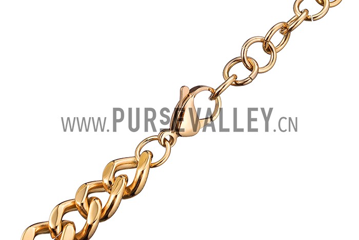 Bvlgari Gold Mother Of Pearl And White Onyx Necklace