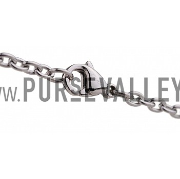 Necklace Cartier Silver Hoop 4589