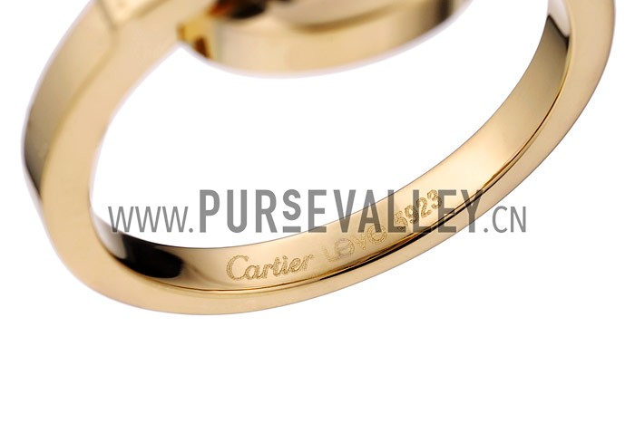 Cartier Replica LOVE Carved Gold Plated Ring