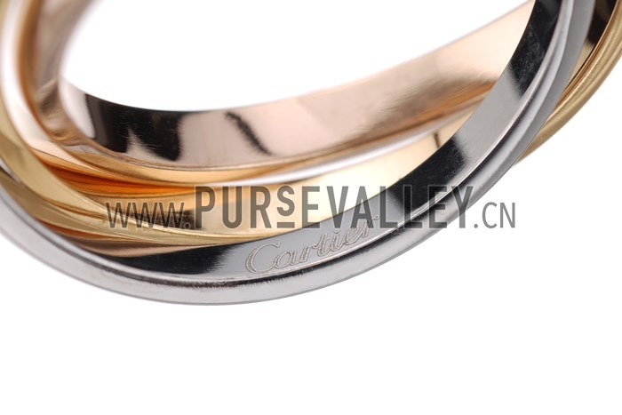 Cartier Trinity 3 Gold Ring 2165-181