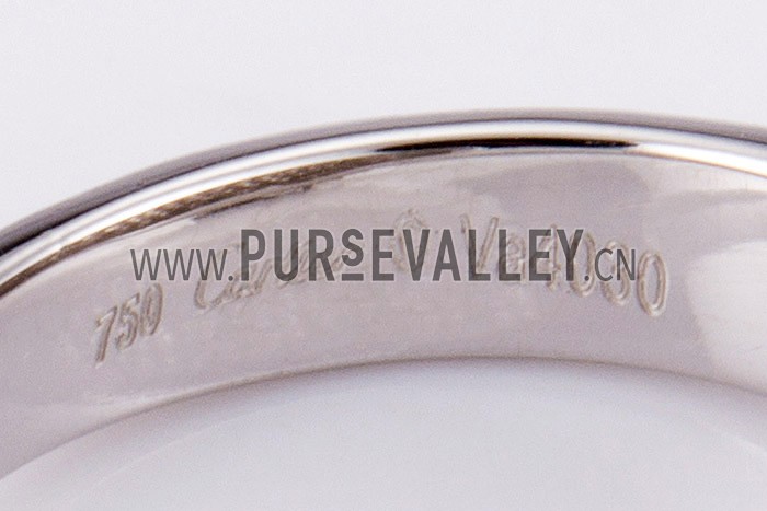 Cartier Replica Diamond Encrusted Leopard Head Sterling Silver Ring