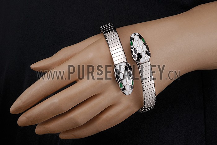 Bvlgari Serpenti Silver Bracelet 700517