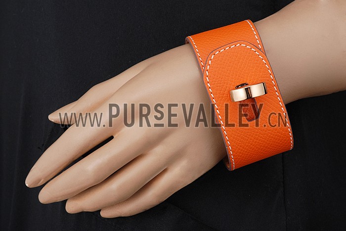 Hermes Hip Hop Bracelet Orange