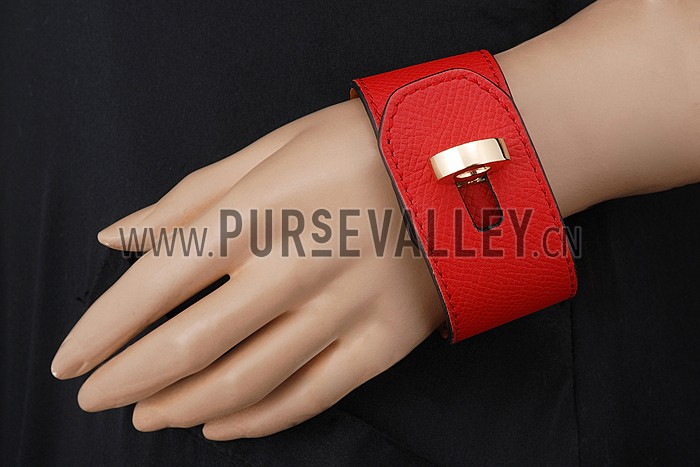 Hermes Hip Hop Bracelet Red