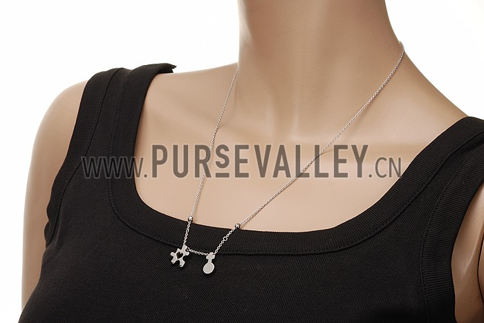 Cartier Puzzle Piece Silver Necklace