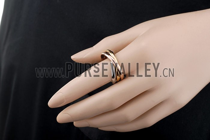 Cartier Trinity 3 Gold Ring 2165-181