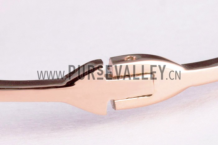 Van Cleef and Arpels Replica Black Enamel Butterfly & White Enamel Floral Charms Bracelet