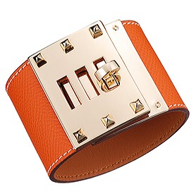 Hermes Kelly Dog Extreme Bracelet Orange