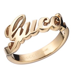 Gucci Carved Gold Ring