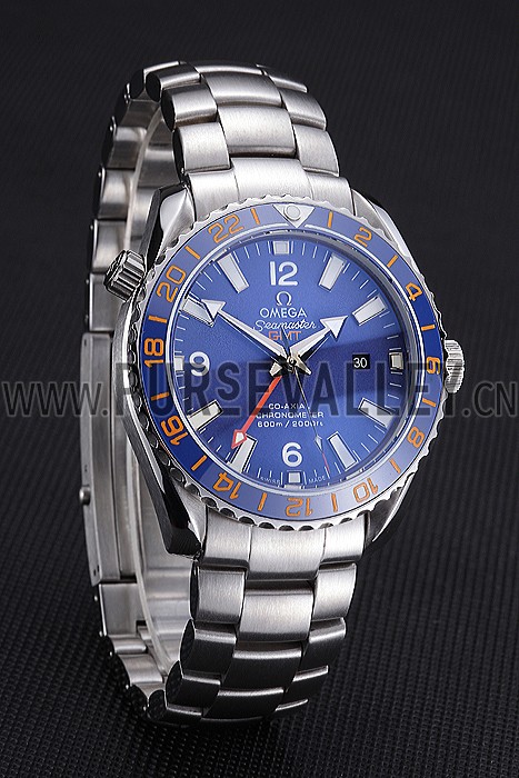 Swiss Omega Seamaster Stainless Steel Blue Dial 622020