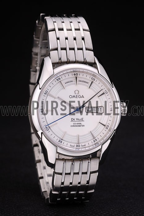 Omega Swiss DeVille Stainless Steel Bezel White Dial 7598