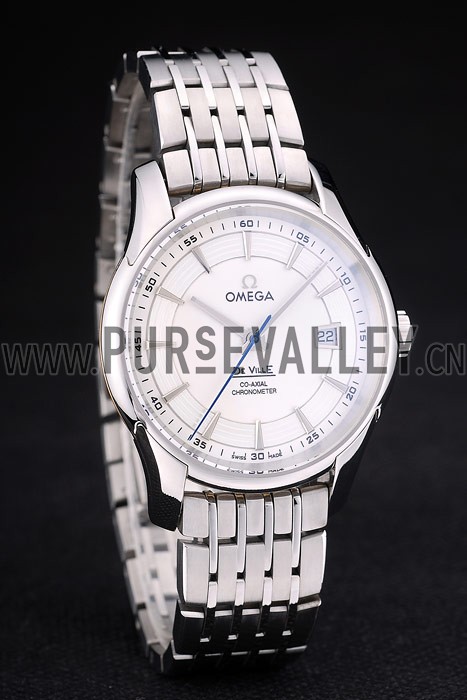Omega Swiss DeVille Stainless Steel Bezel White Dial 7601