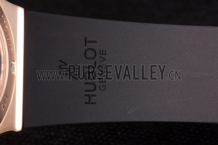 Swiss Hublot Classic Fusion Black Dial Rose Gold shb08 621401