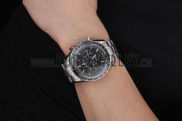 Omega Speedmaster Black Dial Stainless Steel Case And Bracelet 622801