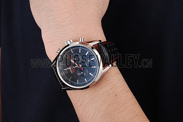 Tag Heuer Carrera Calibre 17 Burgundy Dial 622066