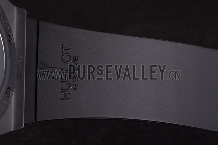 Swiss Hublot King Power Black Dial with Rubber Band shb10 621403