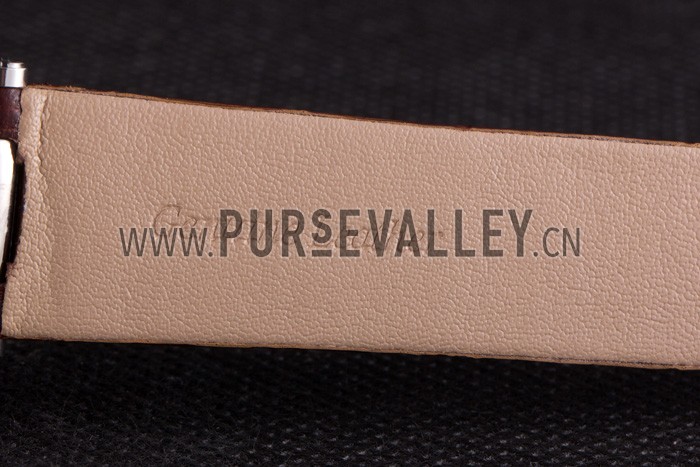 Cartier Ballon Bleu Brown Leather Strap 621448