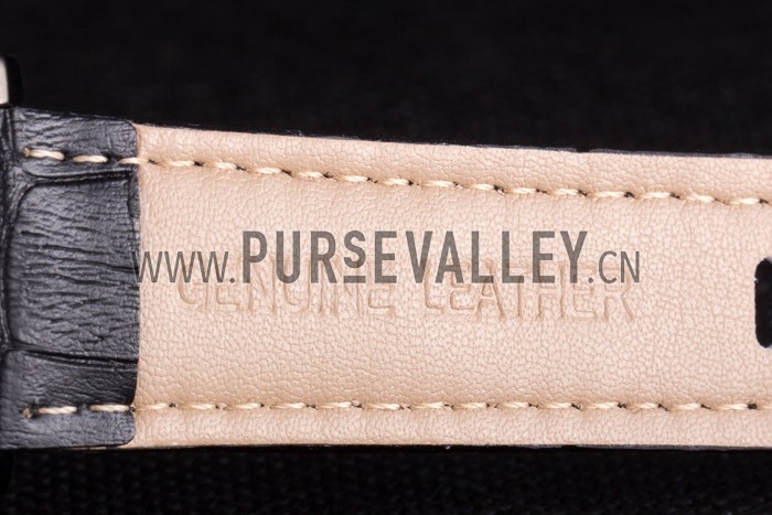 Montblanc Flyback Black Leather Band 621627