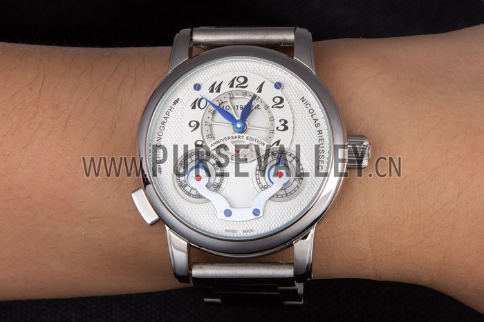 Montblanc Nicolas Rieussec Anniversary Edition Stainless Steel Bracelet 621629