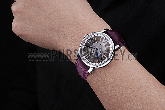 Cartier Rotonde Skeleton Flying Tourbillon Purple 621971