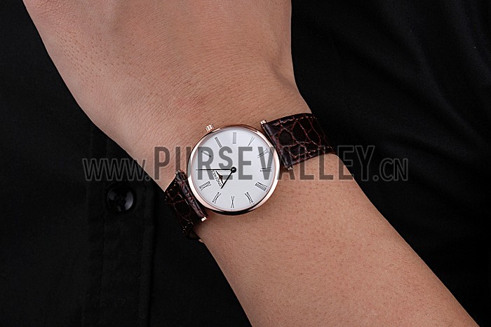 Longines La Grande Classique White Dial Brown Leather Band Homme 622136
