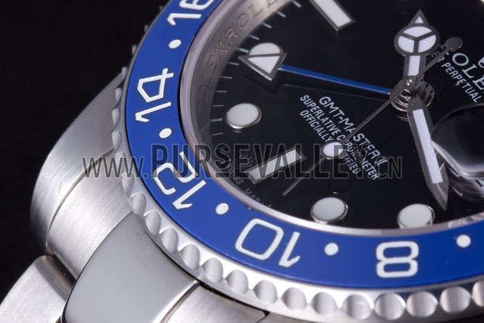 Rolex GMT MASTER II BLACK/BLUE BEZEL 2013 rl431 621393
