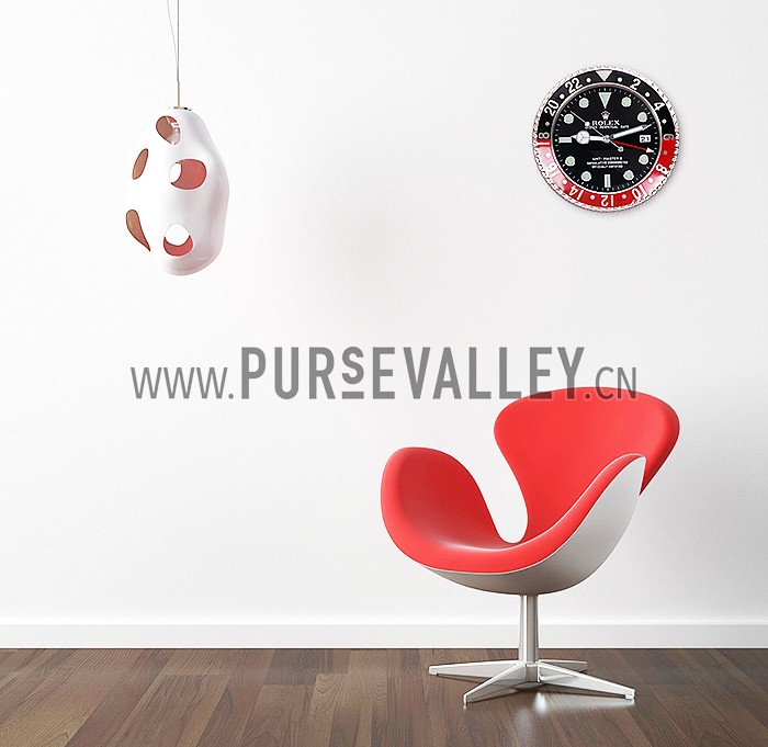 Rolex GMT Master II Wall Clock Black-Red 622478