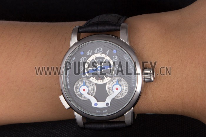 Montblanc Nicolas Rieussec Anniversary Edition Leather Band 621628