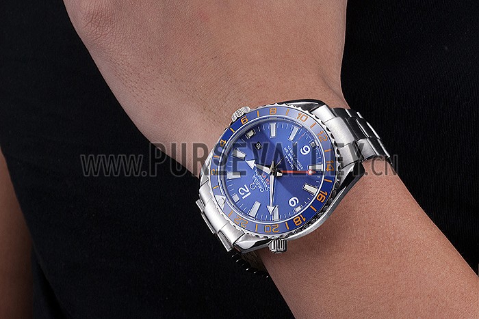 Swiss Omega Seamaster Stainless Steel Blue Dial 622020