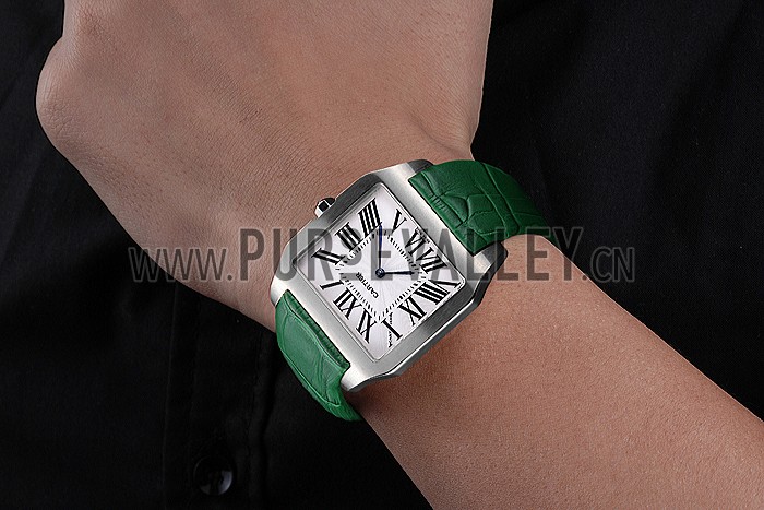 Cartier Santos 100 Polished Stainless Steel Bezel 621934