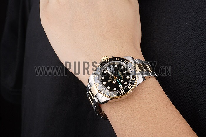 Rolex GMT Master II Black Ceramic Tachymeter Black Dial 98229