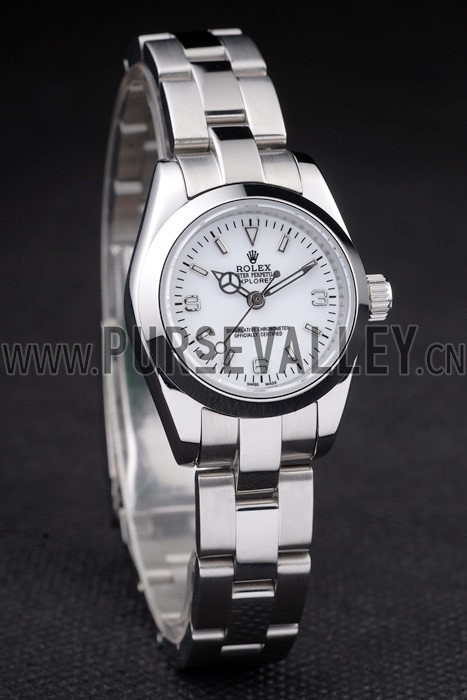 Rolex Explorer Polished Stainless Steel White Dial 98088