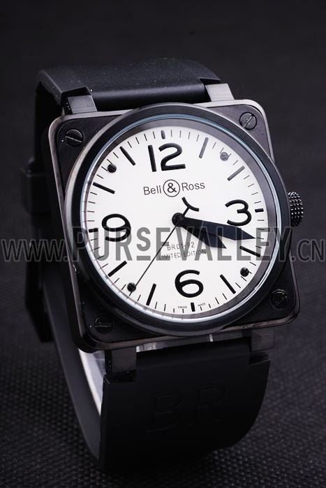 BR01-92 Carbon-White Dial-br10