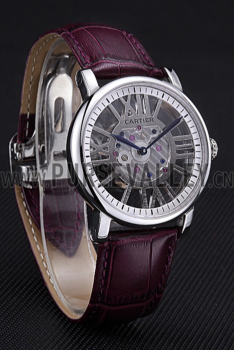 Cartier Rotonde Skeleton Flying Tourbillon Purple 621971