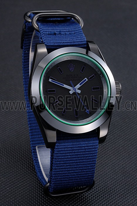 Rolex Milgauss Bamford Blue Nylon Strap 622005