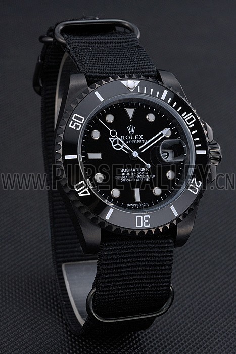Rolex Submariner Black Nylon Strap 622006