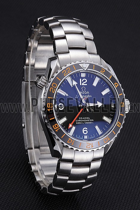 Omega Seamaster Black Dial Stainless Steel Bracelet 622037