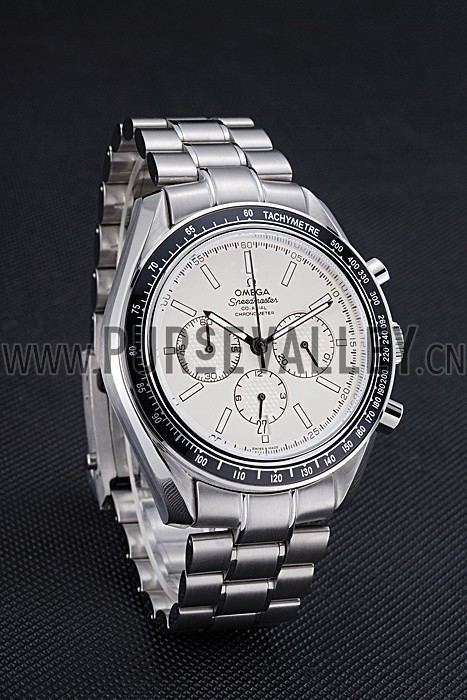 Omega Speedmaster White Dial Stainless Steel Strap 622049